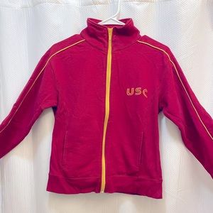 USC workout sweater